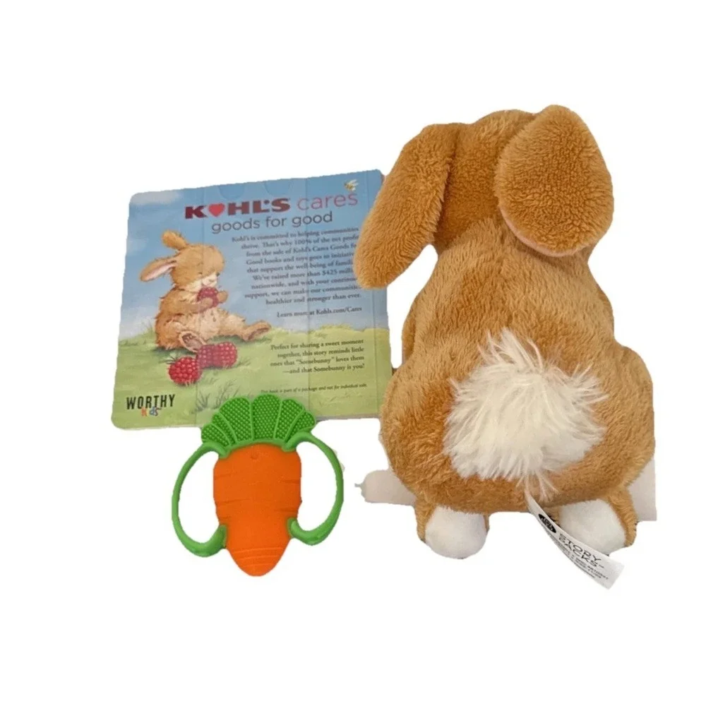 Easter Somebunny Loves You Book, Bunny Lovey Plush 10